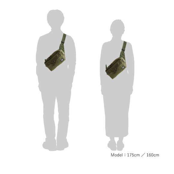 Porter-Yoshida & Co. Men Force 2Way Crossbody Bag - new with tag - Picture 9 of 12